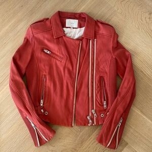 Iro lamb leather jacket size 40